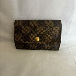 Louis Vuitton Damier Ebene 6 Key Holder